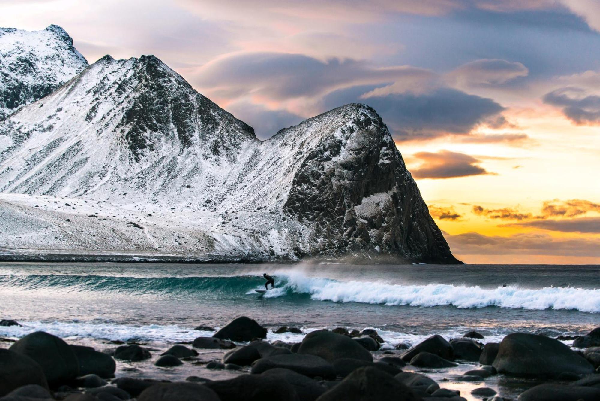 Unstad Surfpacker Unnstad Dış mekan fotoğraf